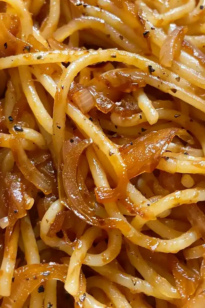 Creamy Caramelized Onion Pasta 3 Recipe image