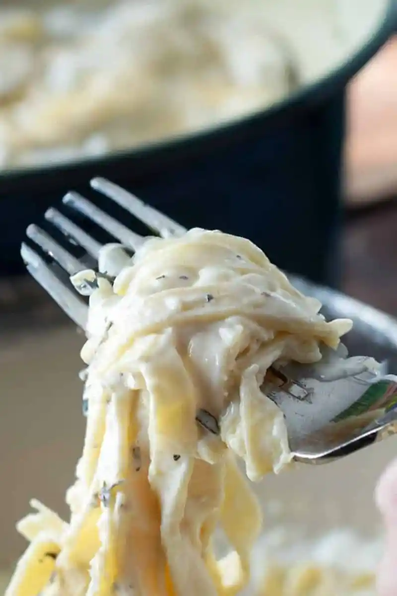 Creamy Homemade Chicken Alfredo Pasta 3 Recipe image