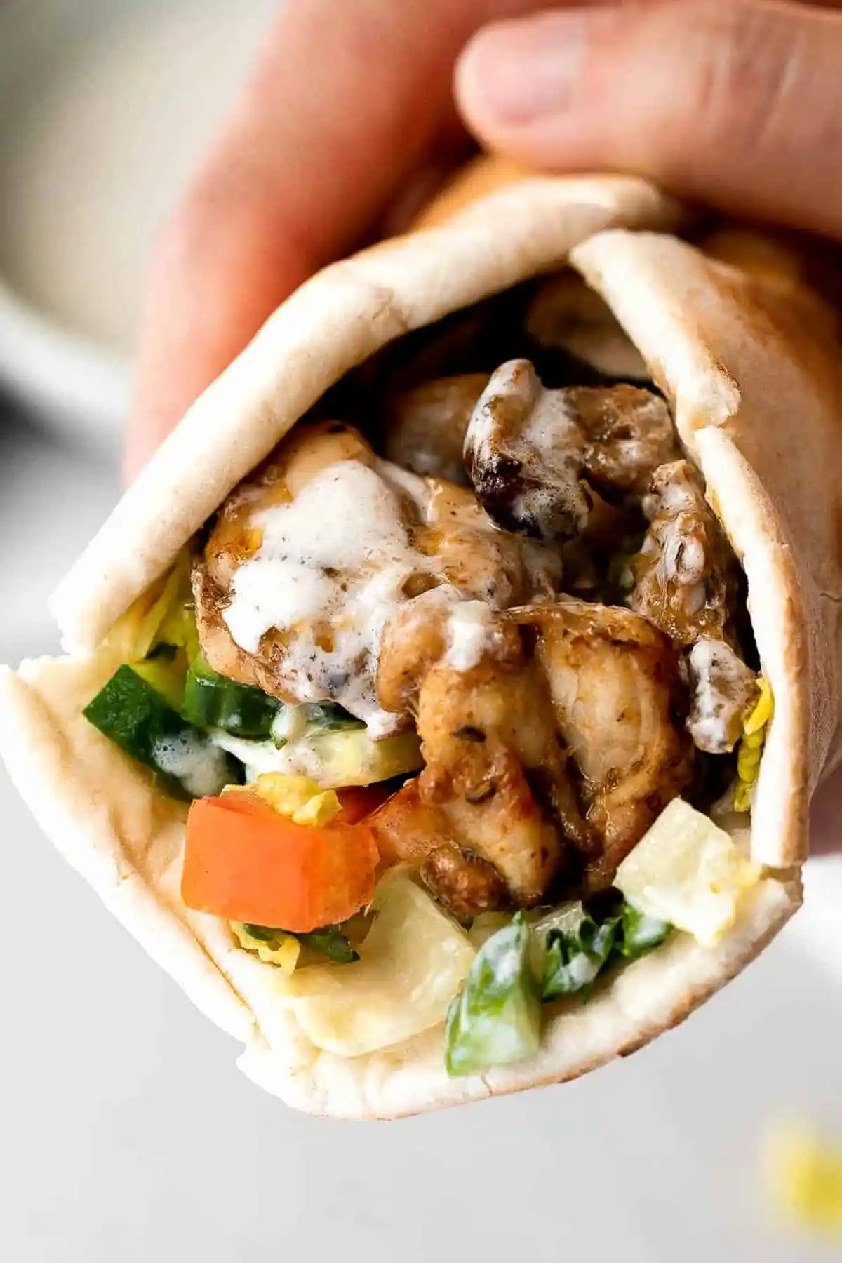 Homemade Chicken Shawarma Wraps 3 Recipe image