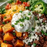High-Protein Beef and Roasted Sweet Potato Bowls 4 High-Protein Beef and Roasted Sweet Potato Bowls