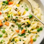 Creamy Chicken Pot Pie Soup with Egg Noodles 4 Creamy Chicken Pot Pie Soup with Egg Noodles