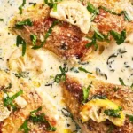 Creamy Lemon Parmesan Chicken 4 Creamy Lemon Parmesan Chicken