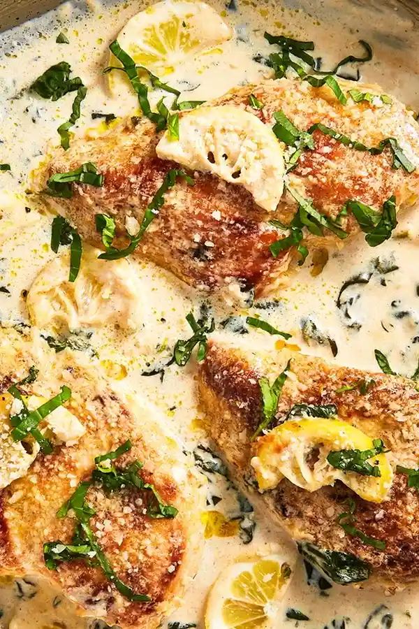 Creamy Lemon Parmesan Chicken 3 Recipe image