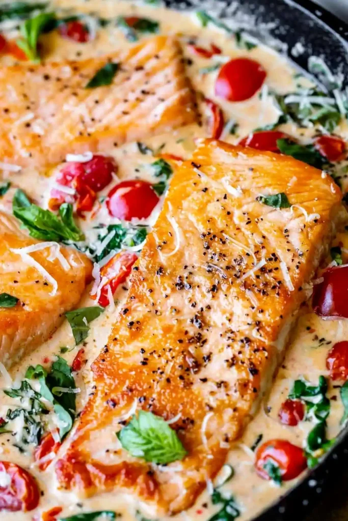 Creamy Tuscan Salmon