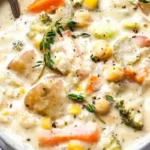 Creamy Vegan Vegetable Soup 4 Creamy Vegan Vegetable Soup