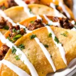 Crispy Beef Tacos 4 Crispy Beef Tacos