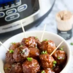 Slow Cooker Cranberry Cocktail Meatballs 4 Slow Cooker Cranberry Cocktail Meatballs