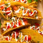 Slow Cooker Creamy Salsa Chicken Tacos 4 Slow Cooker Creamy Salsa Chicken Tacos