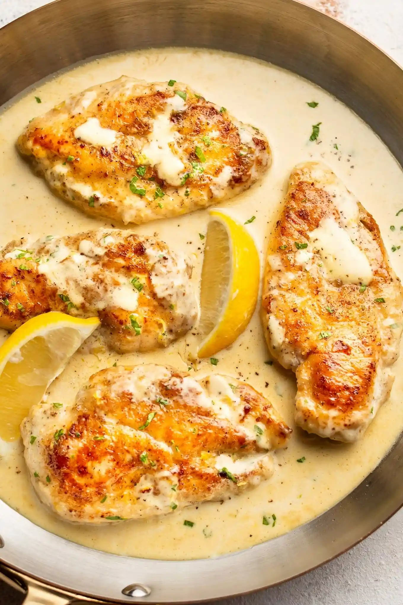 Easy Creamy Lemon Chicken 3 Recipe image