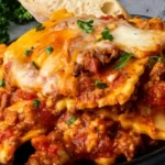 Slow Cooker Ravioli Lasagna 4 Slow Cooker Ravioli Lasagna
