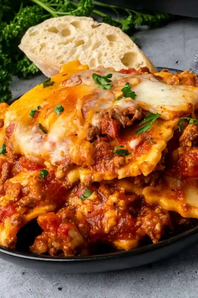 Slow Cooker Ravioli Lasagna 3 Recipe image