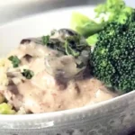 Slow Cooker Creamy Beef Stroganoff