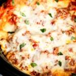 Slow Cooker Lasagna with Uncooked Noodles 4 Slow Cooker Lasagna with Uncooked Noodles