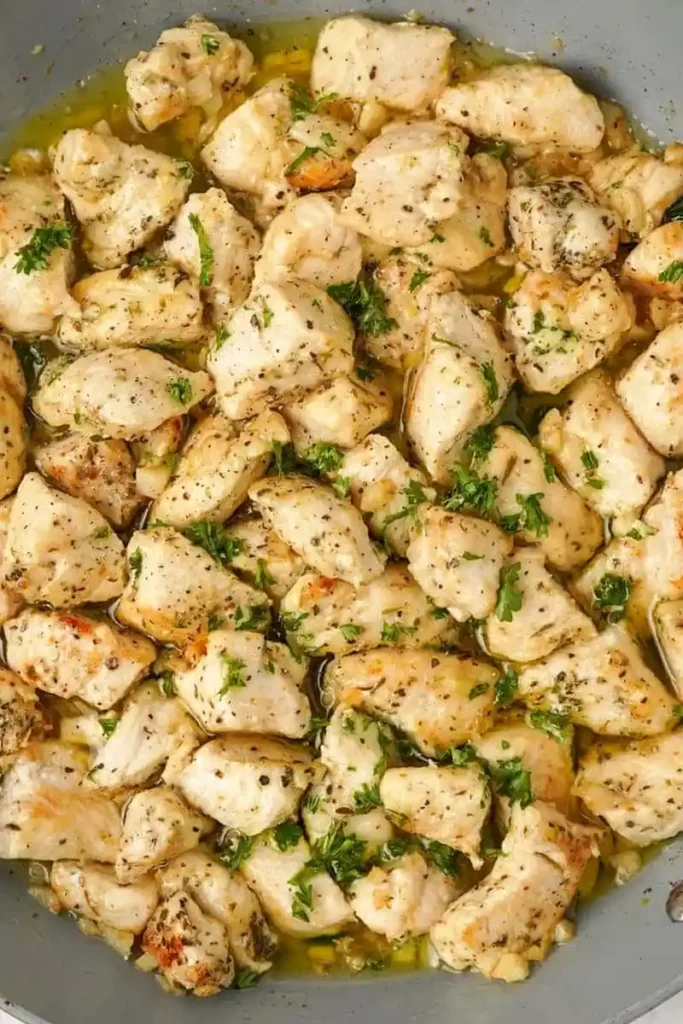 Garlic Butter Chicken Bites