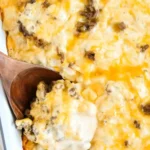 Cheesy Ground Beef and Potato Bake 4 Cheesy Ground Beef and Potato Bake