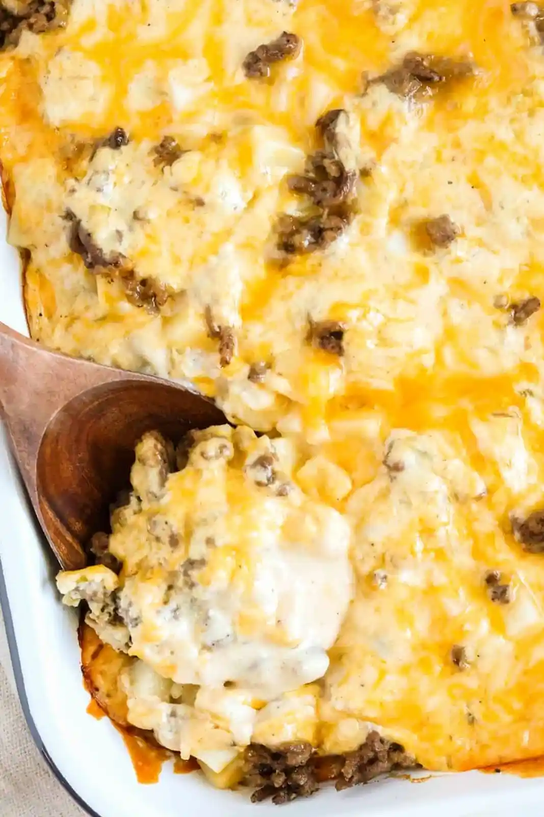 Cheesy Ground Beef and Potato Bake 3 Recipe image