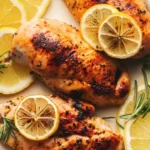 Juicy Baked Lemon Chicken 4 Juicy Baked Lemon Chicken