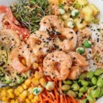Hawaiian Shrimp Poke Bowl 4 Hawaiian Shrimp Poke Bowl