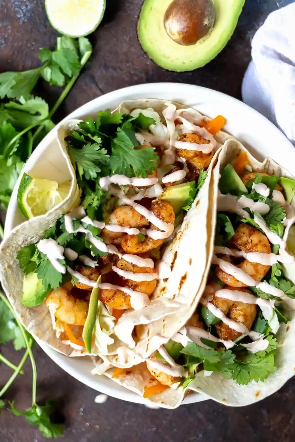 Quick Oven-Roasted Shrimp Tacos 3 Recipe image