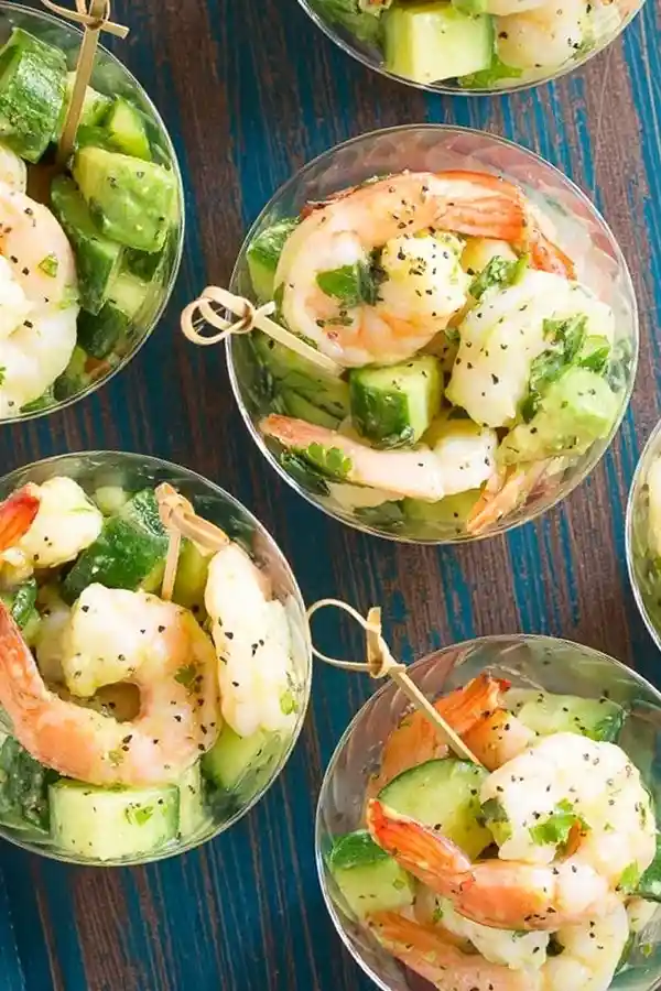 Garlic Lime Roasted Shrimp Salad 3 Recipe image
