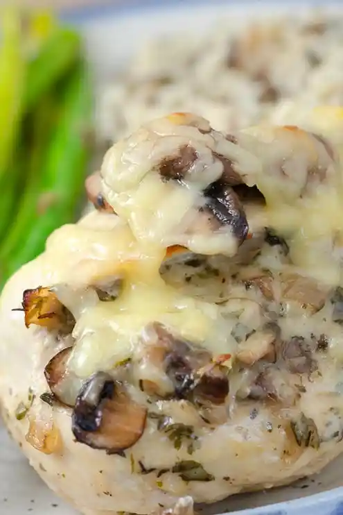Smoked Gouda and Mushroom Stuffed Chicken 3 Recipe image
