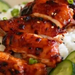Glazed Honey Gochujang Chicken 4 Glazed Honey Gochujang Chicken