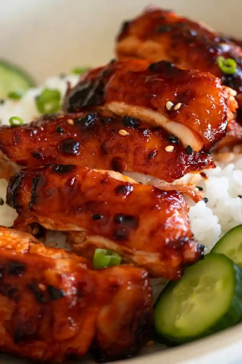 Glazed Honey Gochujang Chicken 3 Recipe image