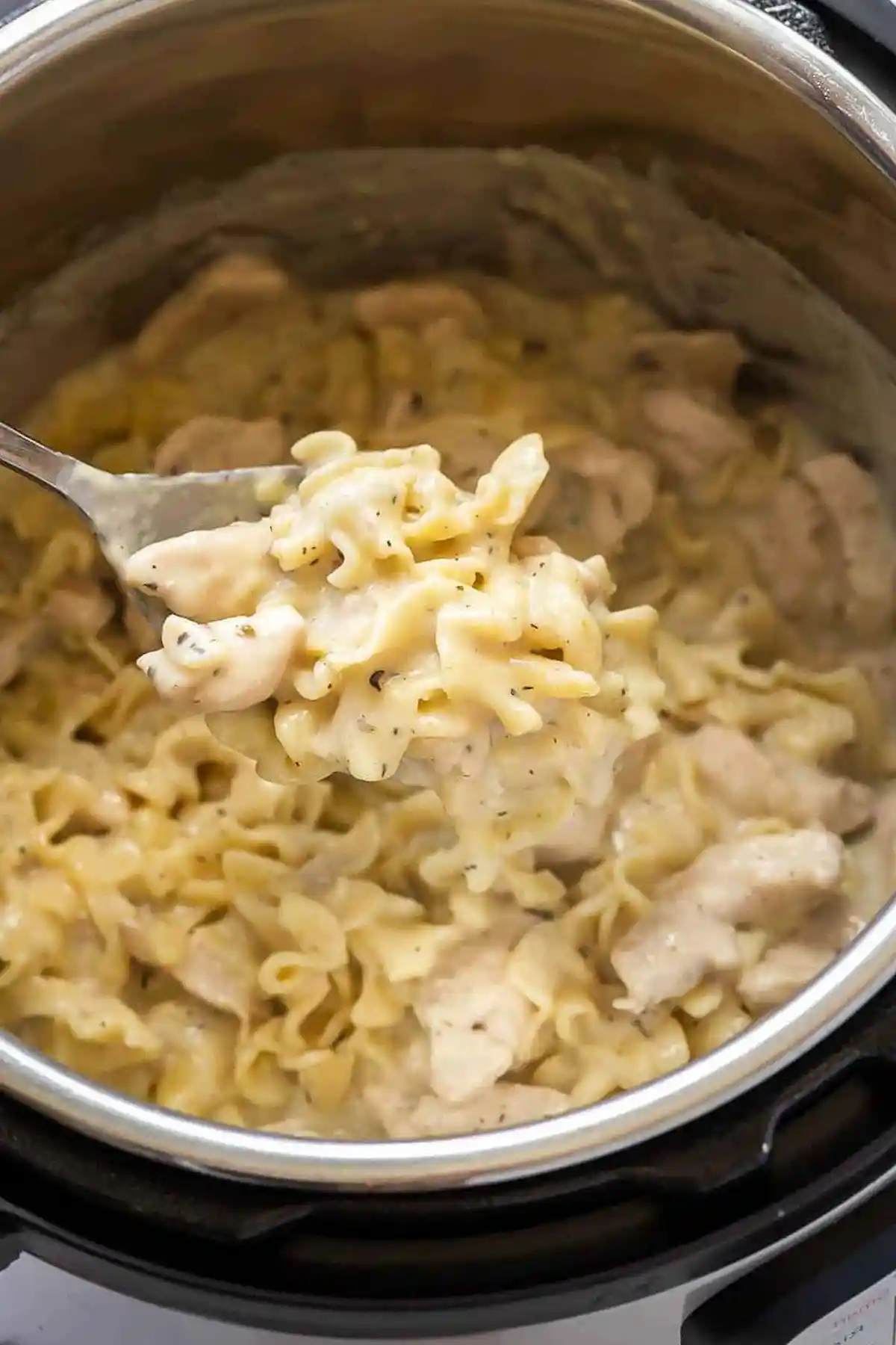 Creamy Instant Pot Chicken and Noodles 3 Recipe image