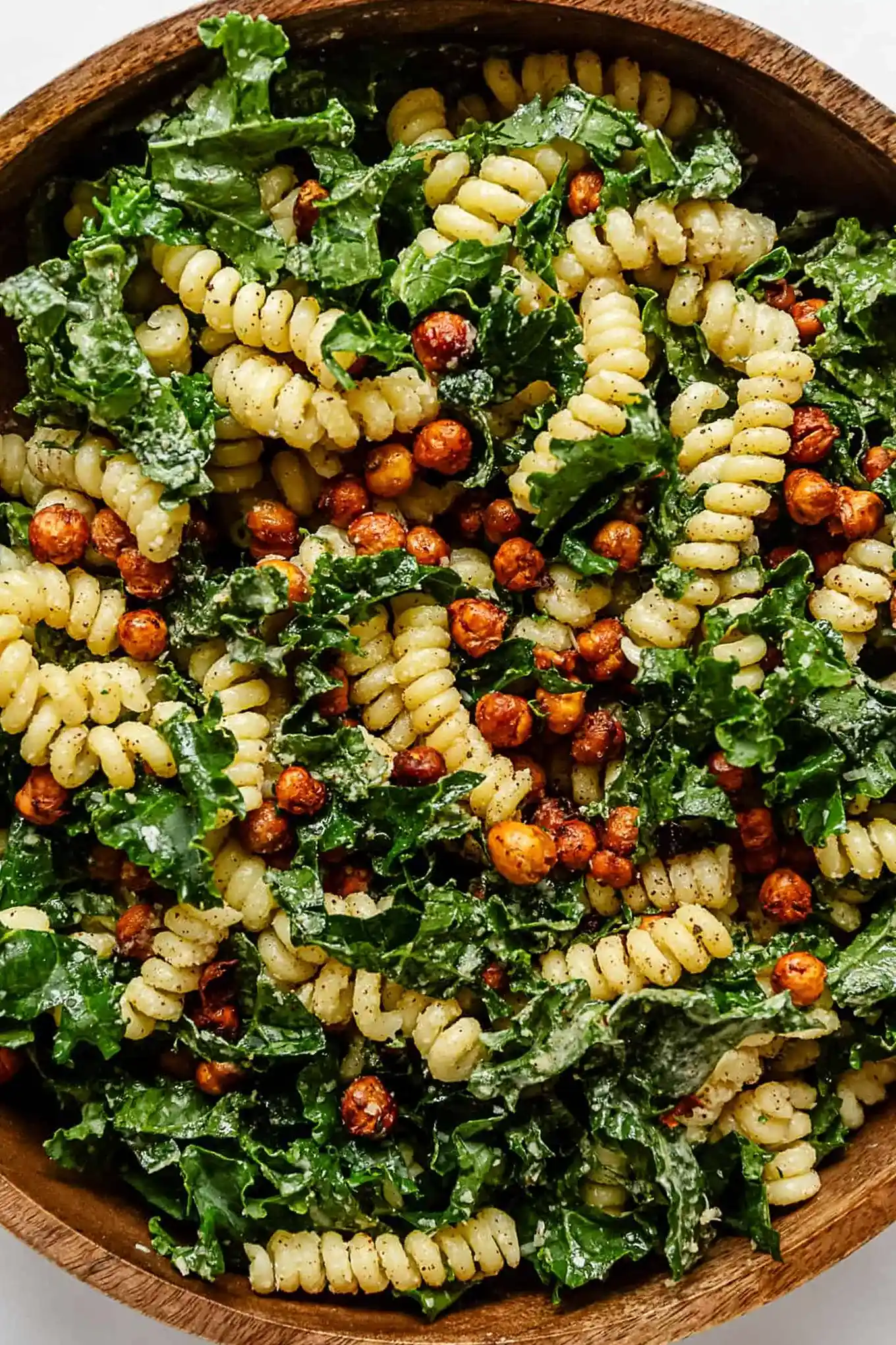 Kale Caesar Pasta Salad 3 Recipe image