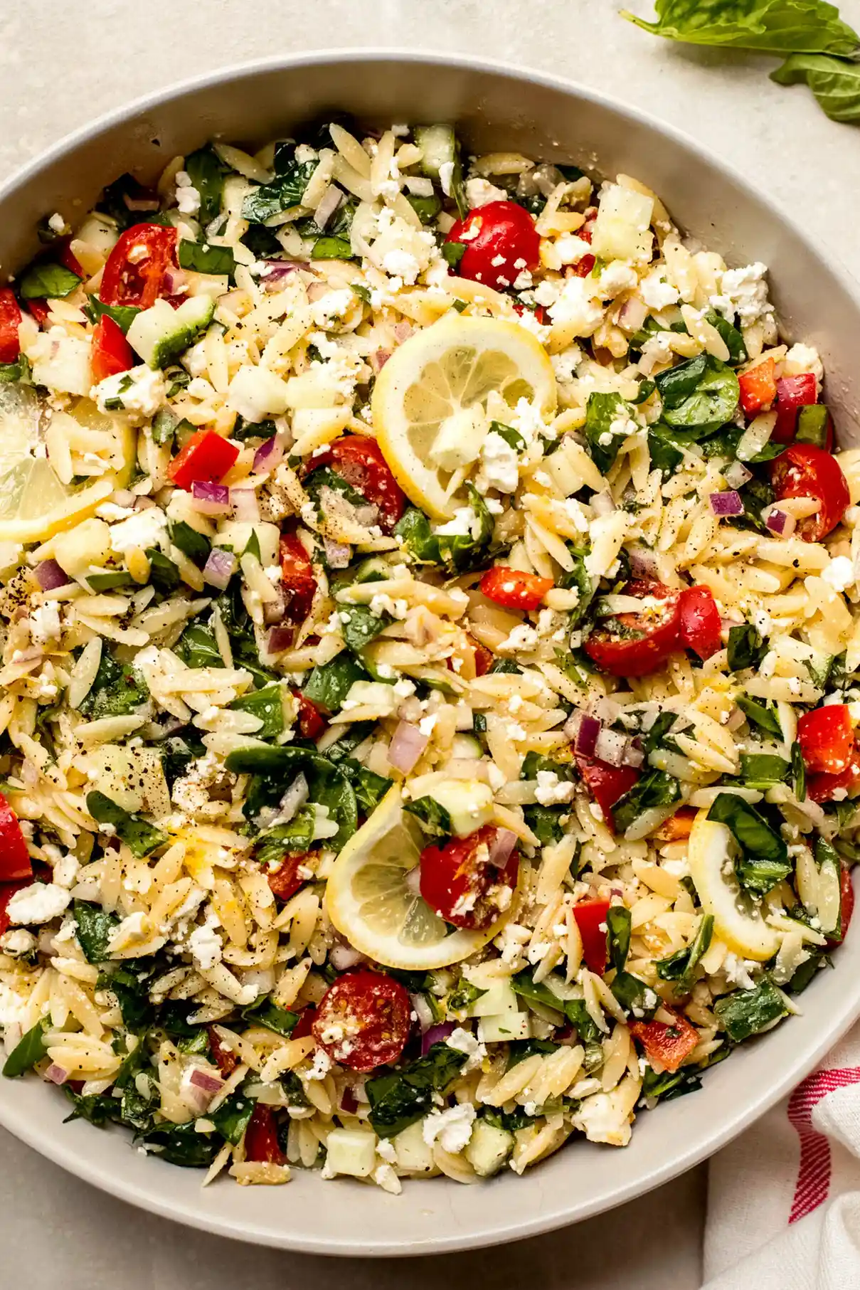 Zesty Lemon Orzo Pasta Salad 3 Recipe image