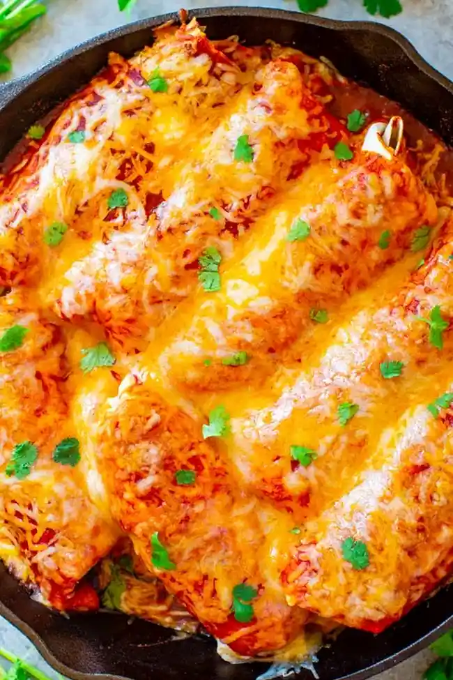 Loaded Smothered Beef Burritos