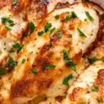 Creamy Parmesan Mayo Baked Chicken 4 Creamy Parmesan Mayo Baked Chicken