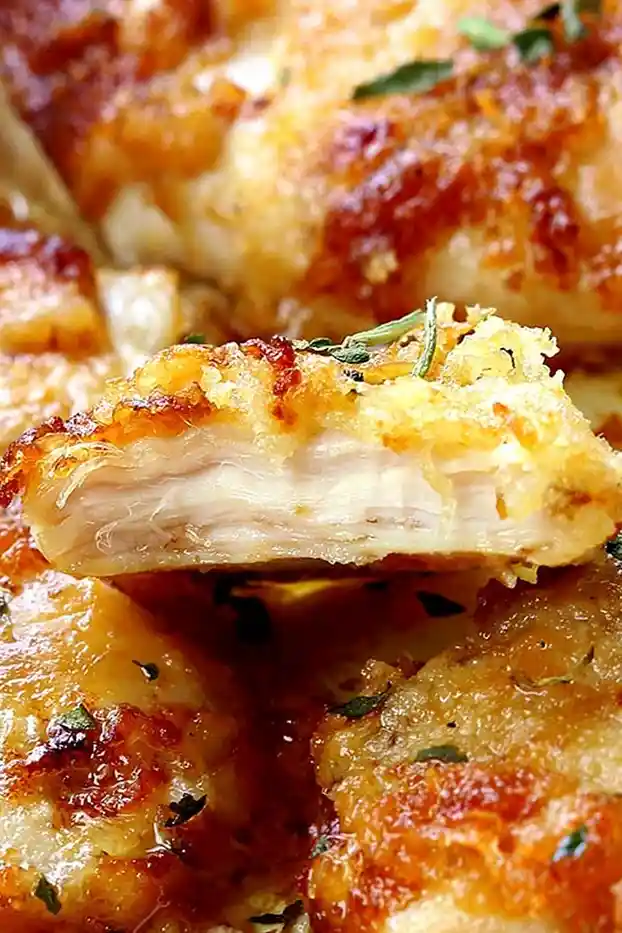 Creamy Parmesan Baked Chicken 3 Recipe image