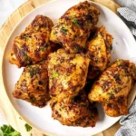 Oven Baked Chicken Thighs 4 Oven Baked Chicken Thighs