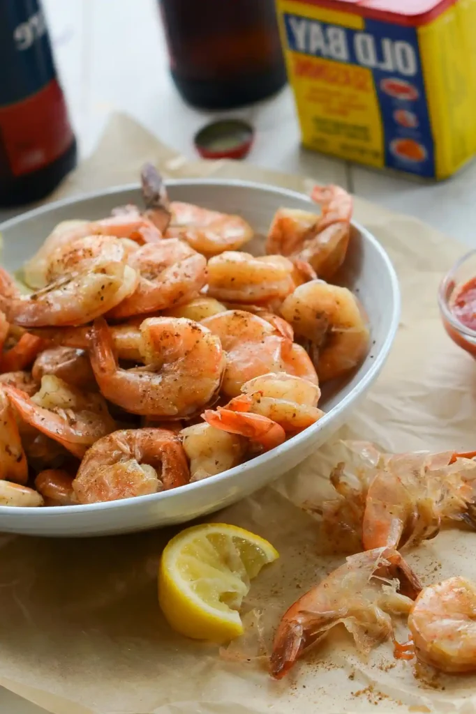 Maryland-Style Boiled Shrimp with Zesty Cocktail Sauce