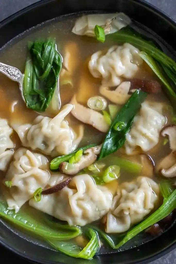 Quick and Savory Homemade Wonton Soup