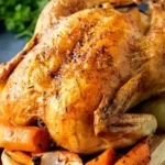 Perfect Whole Roasted Chicken with Root Vegetables and Gravy 4 Perfect Whole Roasted Chicken with Root Vegetables and Gravy