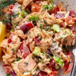 Creamy Herb Salmon Salad 4 Creamy Herb Salmon Salad
