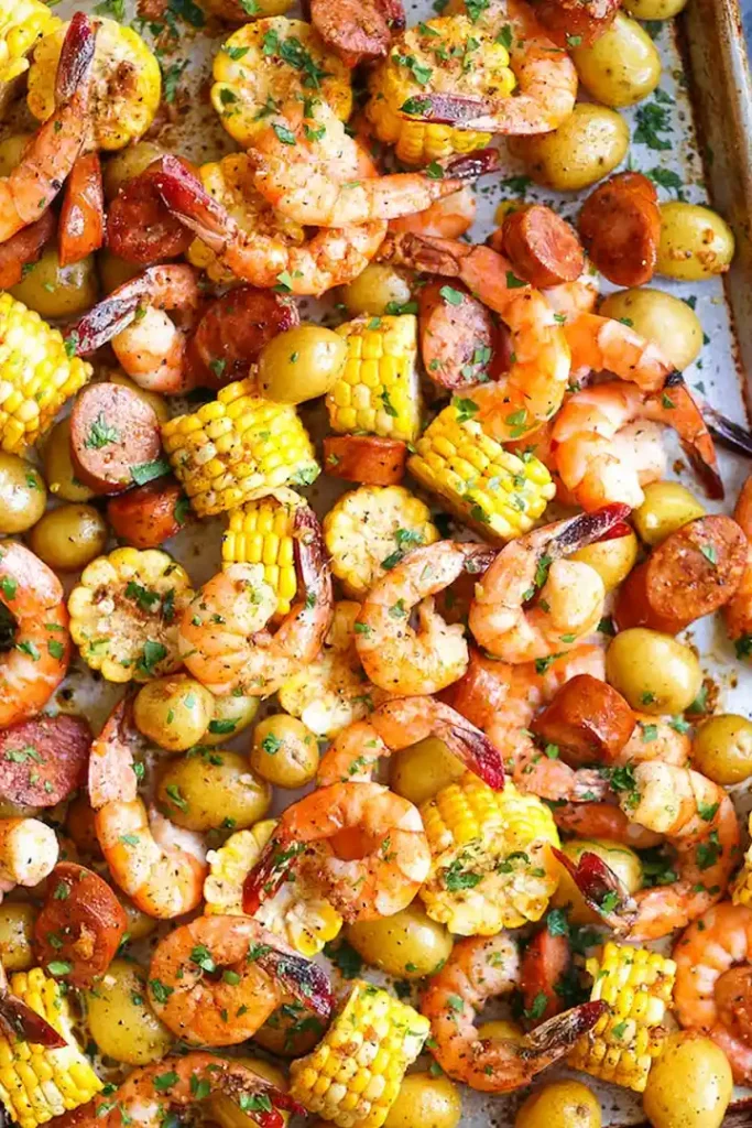 Easy Sheet Pan Shrimp Boil