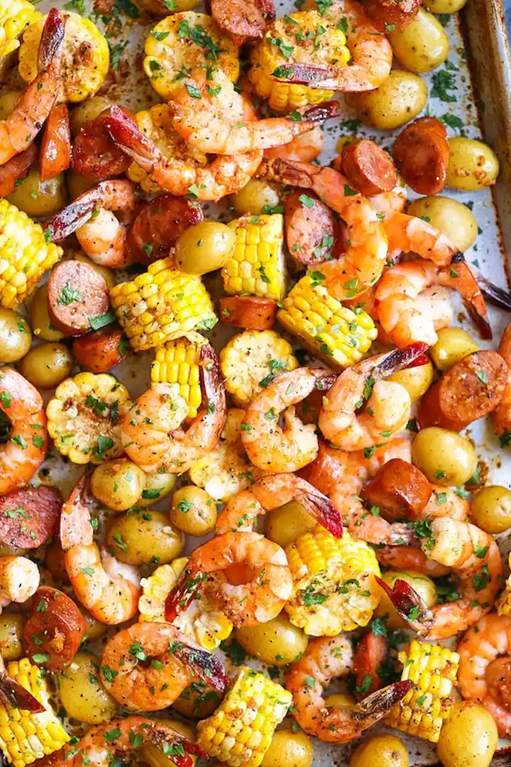 Easy Sheet Pan Shrimp Boil 3 Recipe image