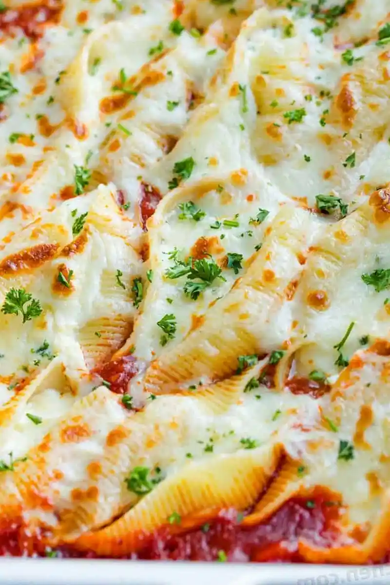Cheesy Baked Stuffed Shells 3 Recipe image