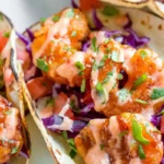 Crispy Bang Bang Shrimp Tacos 4 Crispy Bang Bang Shrimp Tacos