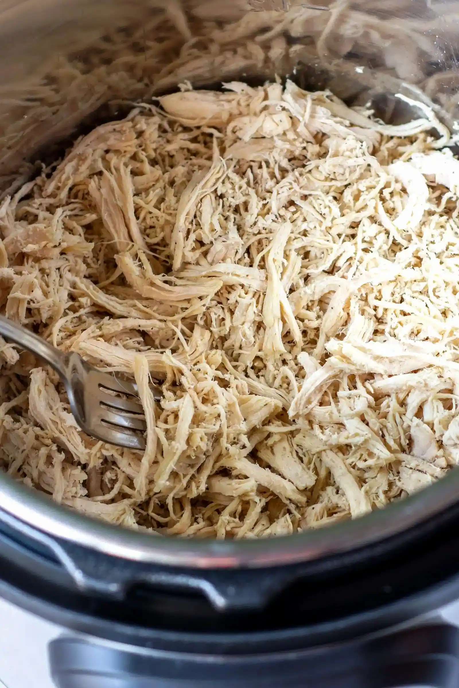 Easy Instant Pot Shredded Chicken (Fresh or Frozen) 3 Recipe image