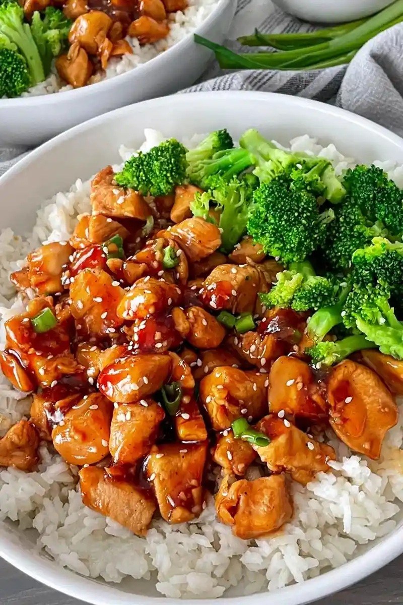 Easy Teriyaki Chicken Rice Bowls 3 Recipe image