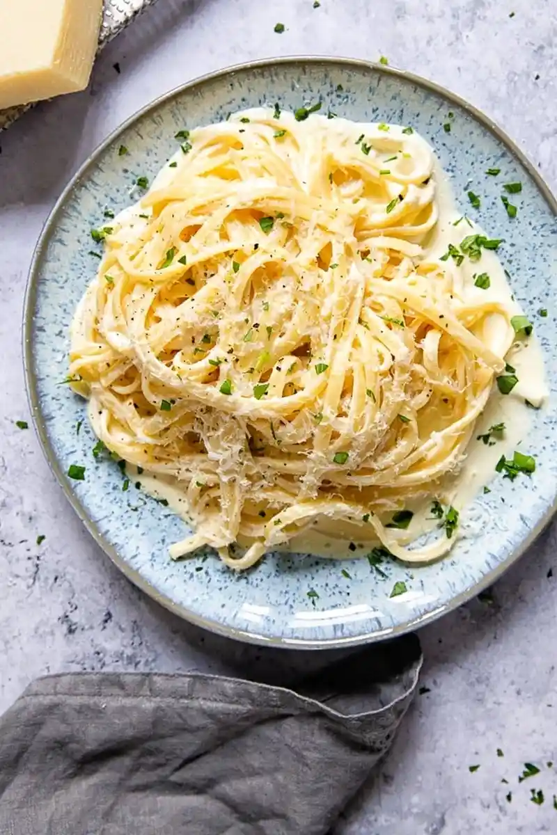 Quick and Creamy Parmesan Pasta Sauce 3 Recipe image