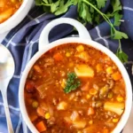 Hearty Vegetable Beef Soup 4 Hearty Vegetable Beef Soup