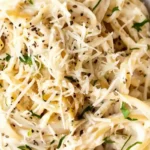Quick 10-Minute Creamy White Pasta Sauce 4 Quick 10-Minute Creamy White Pasta Sauce