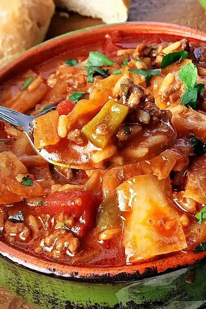 Hearty Stuffed Cabbage Soup 3 Recipe image