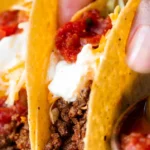 Best Classic Ground Beef Tacos 4 Classic Seasoned Ground Beef Tacos