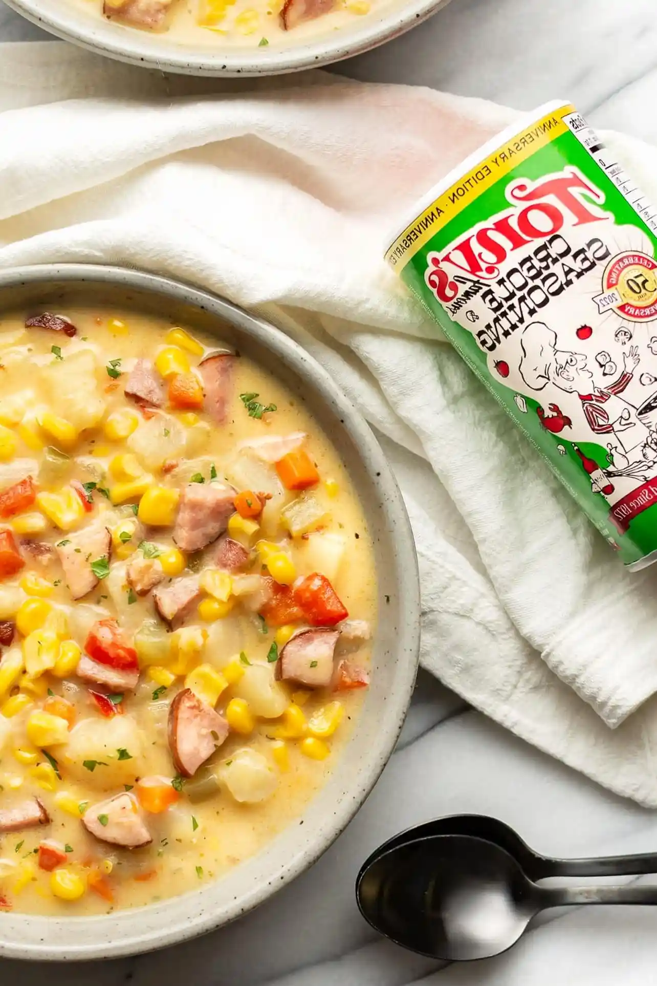 Hearty Cajun Corn Chowder 3 Recipe image